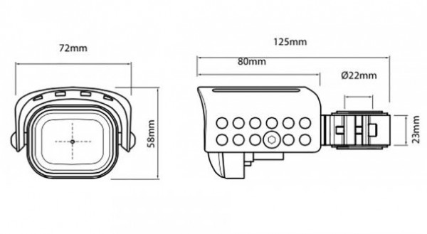 LED Flooter Zusatzscheinwerfer (Set) für BMW R1250GS LC (2019-)