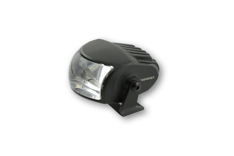 HIGHSIDER LED Fernlicht Scheinwerfer Fernscheinwerfer Zusatzscheinwerfer  COMET- HIGH, matt schwarz