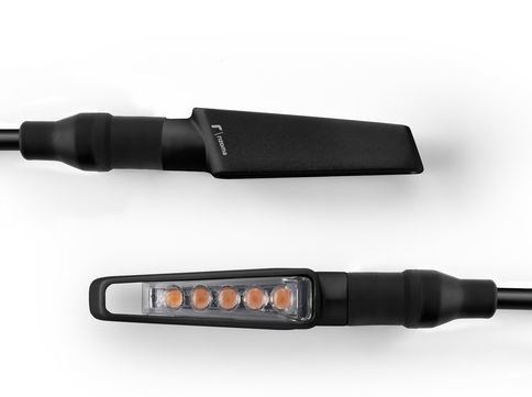 Rizoma LED Sequenz Lauflicht Blinker, schwarz - VISION 403FR130B FR130B
