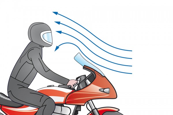 MRA-Touren Maxi Screen Arizona Honda GL 1200, farblos, ohne ABE.