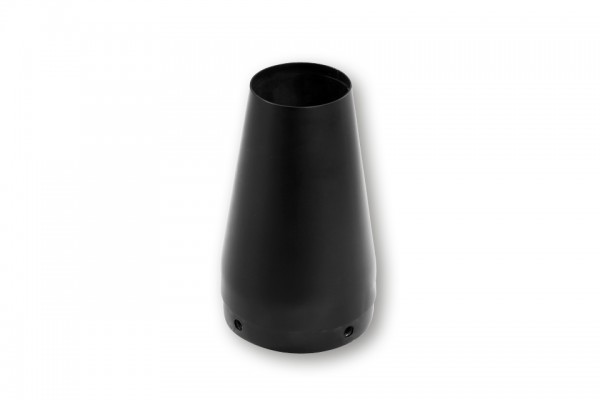 IRONHEAD-Endkappe Conical, Schwarz, für Dämpfer mit D=88mm