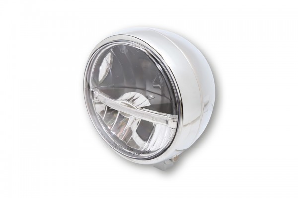 HIGHSIDER 5 3/4 Zoll LED-Hauptscheinwerfer LED Scheinwerfer Lampe JACKSON, untere Befestigung