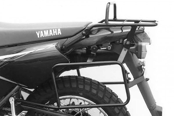 Komplettträgerset bestehend aus Seitenkofferträger und Rohrgepäckbrücke - schwarz für Honda CB 500 /