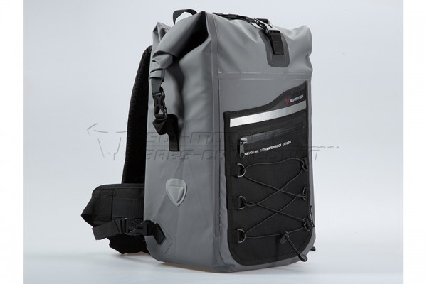 SW-MOTECH Rucksack Drybag 300 Tarpaulin. Wasserdicht. Grau/Schwarz. 30 l.