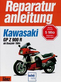 Bd. 5092 Reparatur-Anleitung KAWASAKI GPZ 900 R (ab 1984)
