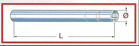 Gabelstandrohr Upside Down DUCATI Multistrada 1000