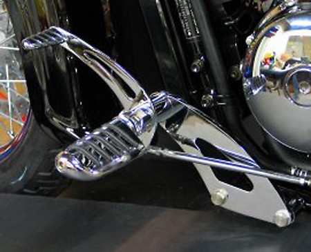 Fußrastenanlage Techglide vorverlegt f. KAWASAKI VN900/CL.(TÜV Gutachten)