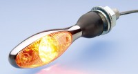 Blinker Micro 1000 LED, chrom, Glas transparent Blinker Micro 1000 LED, chrom, Glas transparent