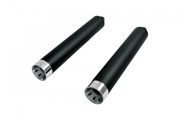 HIGHWAY HAWK Endschalldämpfer Straight cut für Victory, schwarz