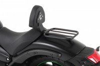 Solorack mit Rückenlehne - schwarz für Honda CMX500 Rebel ab Bj. 2017 Solorack mit Rückenlehne - schwarz für Honda CMX500 Rebel ab Bj. 2017