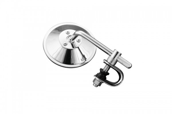 MIRROR ROUND 4 Zoll CHROME