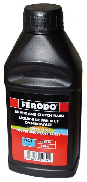 Bremsflüssigkeit Ferodo DOT 4, 500 ml