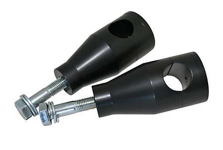 Ritz Alu-Riser Big Bone, schwarz, 40 mm, 1 Zoll