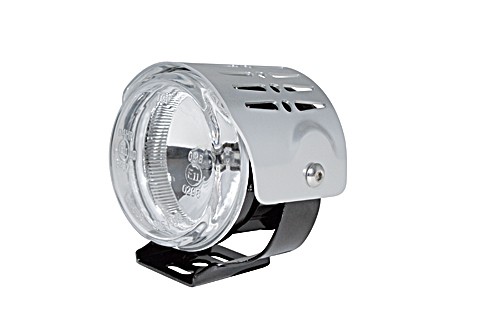 SHIN YO Nebelscheinwerfer mit Alublende silber eloxiert