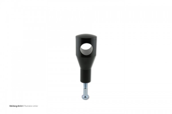 Ritz Alu-Riser Big Bone, schwarz, 75 mm, 1 1/4 Zoll