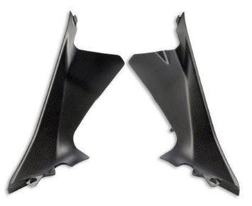 Luftleitkanäle Carbon Panigale V2 1299 1199 Carbon fibre cover for conveyors - SBK 96900412A