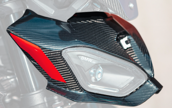 Ilmberger Lampenmaske S1000R M1000R K66 Motorsport Verkleidung Maske Carbon Ilmberger