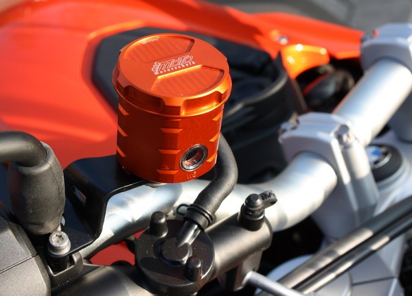 Bremsflüssigkeitsbehälter Rauchgrau Ducati