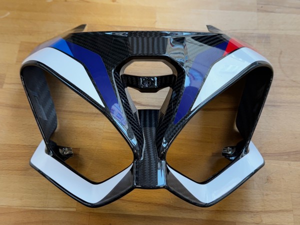 Aufklebersatz für Carbon Ilmberger Lampenmaske S1000R M1000R K66 ohne Sponsoren Verkleidung Maske St