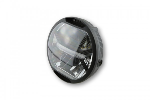 KOSO LED Hauptscheinwerfer Scheinwerfer Lampe THUNDERBOLT mit Standlicht, schwarz