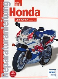 Bd. 5151 Reparatur-Anleitung HONDA CBR 900 RR (ab 1992)