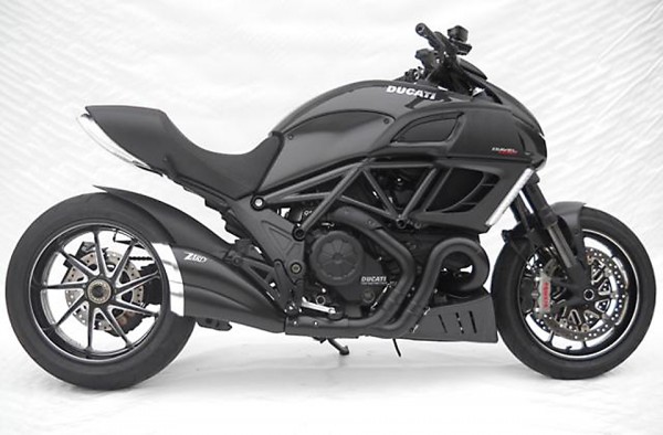 ZARD-Ducati Diavel, schwarz, Kat.