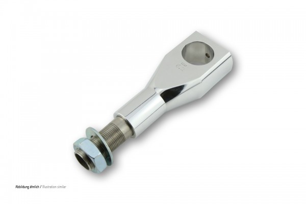 Ritz Alu-Riser Big Bone flat style, schwarz, 40 mm, 1 1/4 Zoll