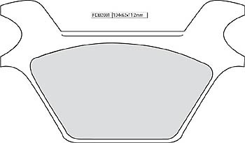 Ferodo Bremsbelag FDB 2001 Platinum