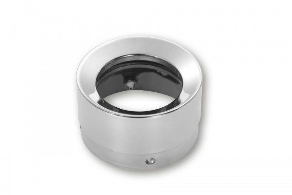 IRONHEAD-Endkappe Short Gun, Chrom, für Dämpfer mit D=88mm